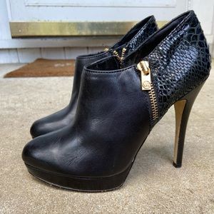 Michael Kors Black Booties size 7